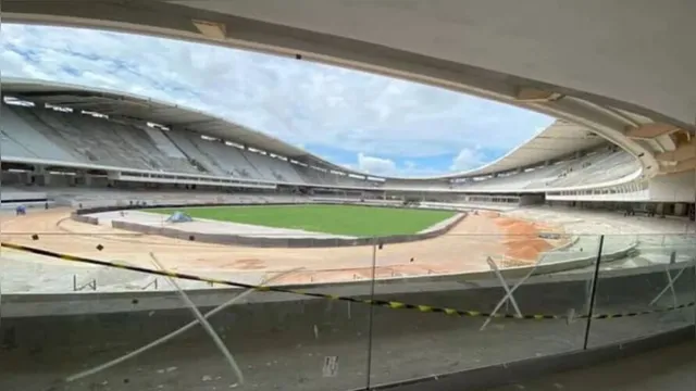 Imagem ilustrativa da notícia Vídeo: Helder apresenta obras do estádio Mangueirão