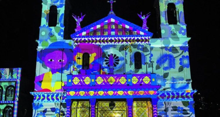 Imagem ilustrativa da notícia Basílica recebe show de cores neste domingo. Veja!