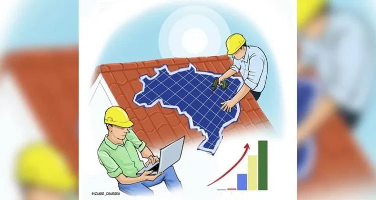Imagem ilustrativa da notícia Mercado de energia solar cresceu 46,1% no Brasil