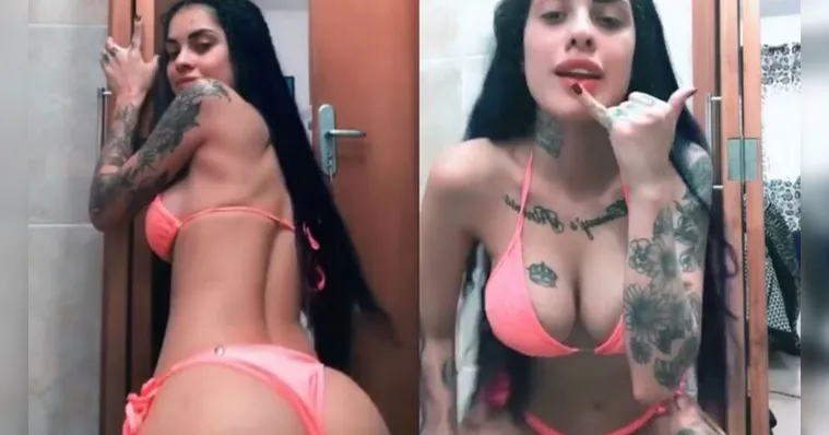 Imagem ilustrativa da notícia Vídeo: Tati Zaqui é a quarta eliminada de A Fazenda 14