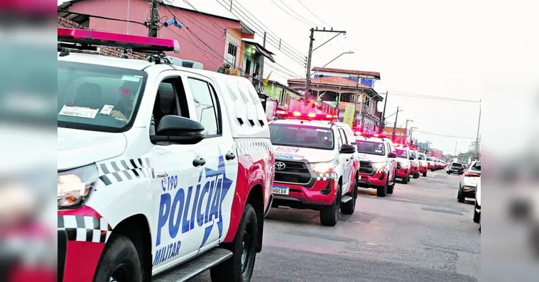 Imagem ilustrativa da notícia Governo do Estado entrega 142 novas viaturas à PM