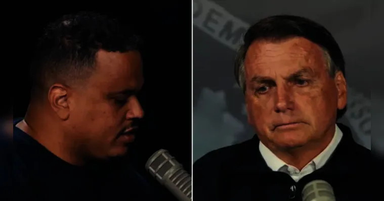 Imagem ilustrativa da notícia 'Tu é meio escurinho', diz Bolsonaro a apresentador negro