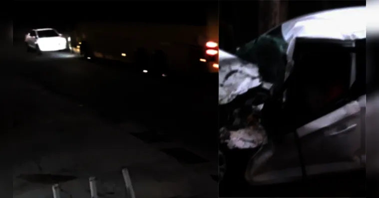 Imagem ilustrativa da notícia Vídeo: estado de motorista que colidiu com ônibus é grave