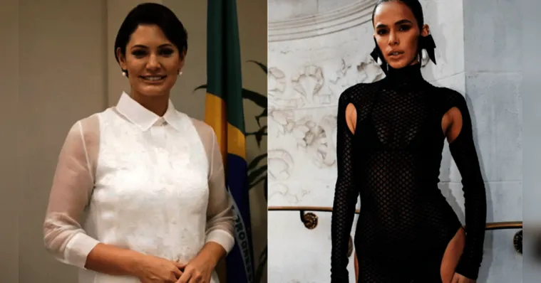 Imagem ilustrativa da notícia Michelle Bolsonaro chama Bruna Marquezine de "feia e vulgar"