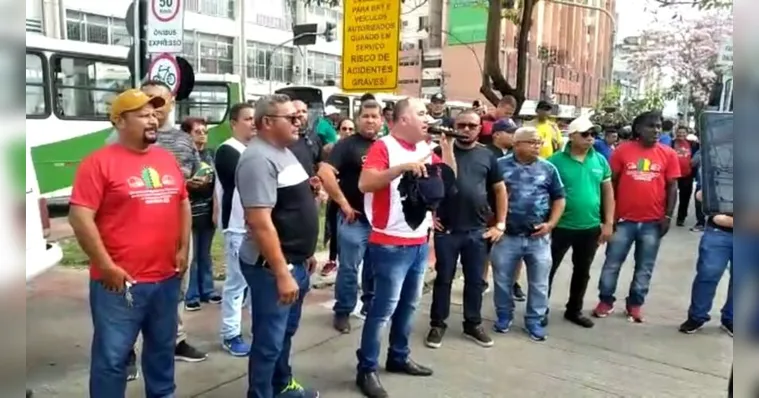 Imagem ilustrativa da notícia Rodoviários encerram protesto e prometem novas paralisações