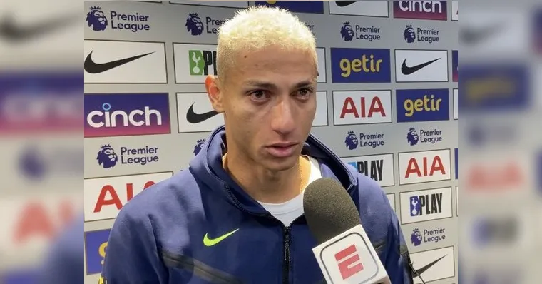 Imagem ilustrativa da notícia Richarlison se lesiona e teme ficar de fora da Copa do Mundo