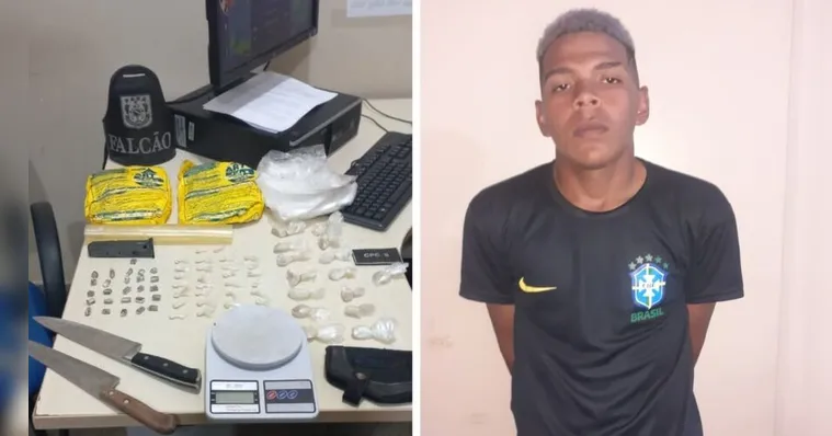 Imagem ilustrativa da notícia Homem é preso com mais de  26 petecas de maconha em Belém