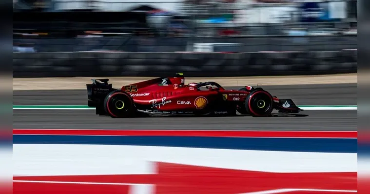 Imagem ilustrativa da notícia Ferrari domina e conquista a pole position no GP dos EUA
