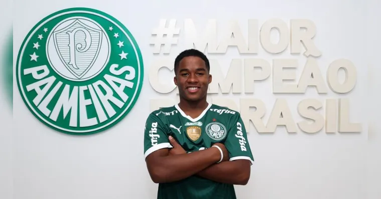 Imagem ilustrativa da notícia Paris Saint-Germain faz proposta ao Palmeiras por Endrick