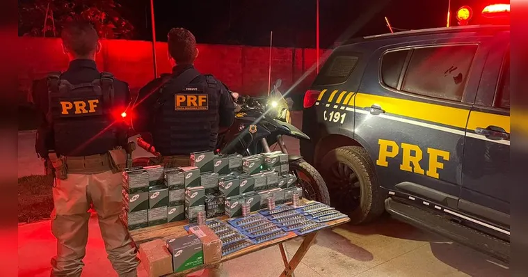 Imagem ilustrativa da notícia Pará: PRF apreende centenas de munições de diversos calibres