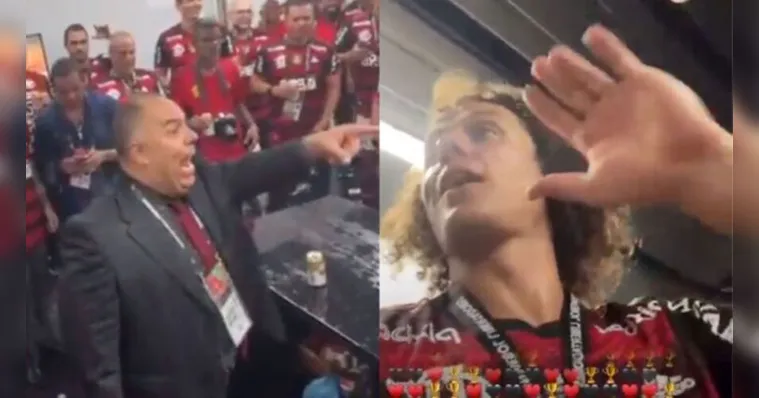 Imagem ilustrativa da notícia Vídeo: Braz provoca Real Madrid e Davi Luiz pede "calma" 