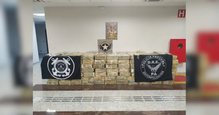 Imagem ilustrativa da notícia Polícia Federal apreende 3 toneladas cocaína em Barcarena