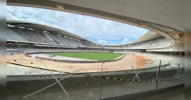 Imagem ilustrativa da notícia Vídeo: Helder apresenta obras do estádio Mangueirão