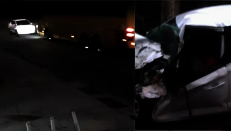 Imagem ilustrativa da notícia Vídeo: estado de motorista que colidiu com ônibus é grave