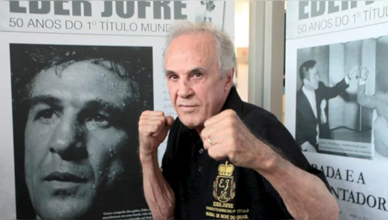 Imagem ilustrativa da notícia Ex-pugilista Éder Jofre morre aos 86 anos em São Paulo 