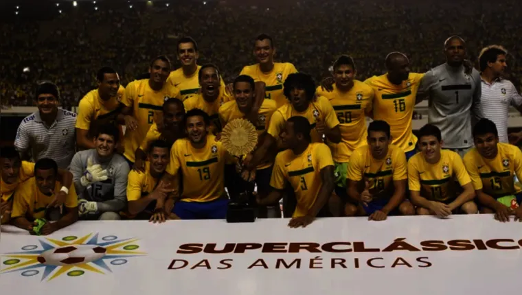 Imagem ilustrativa da notícia Há 11 anos, Seleção Brasileira vencia a Argentina em Belém