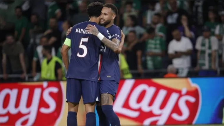 Imagem ilustrativa da notícia Neymar quebra jejum na Champions e PSG vence Maccabi Haifa