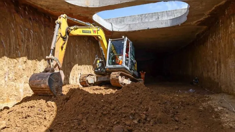 Imagem ilustrativa da notícia Concluída a escavação do 1° dos quatro túneis do BRT