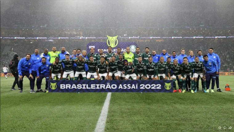 Imagem ilustrativa da notícia Palmeiras dá show e goleia Fortaleza em noite de festa