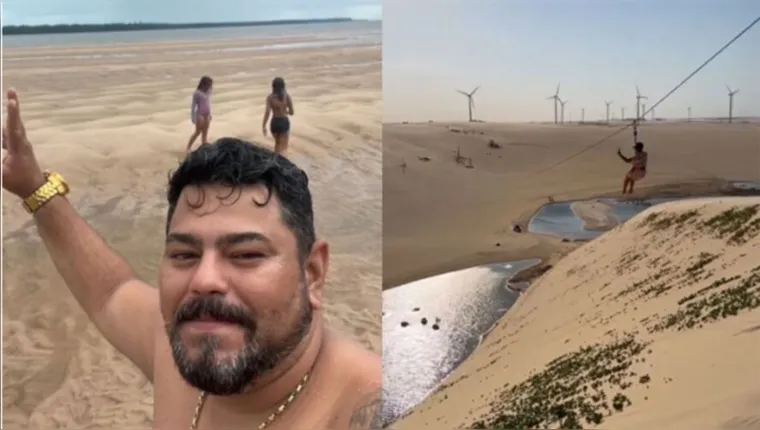 Imagem ilustrativa da notícia Vídeo: paraense morre após cair de tirolesa no Ceará