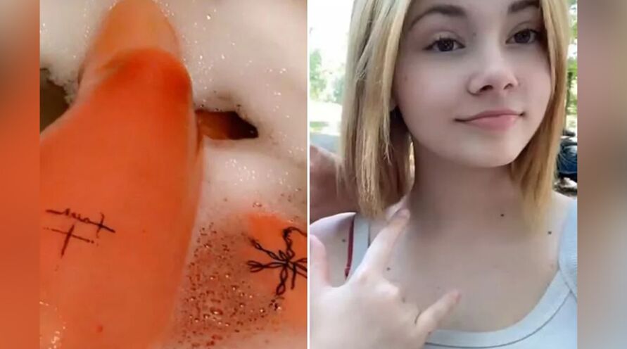 Menina choca a internet ao declarar que é alérgica a água • DOL