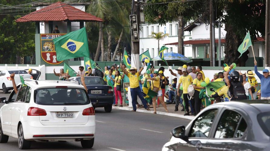 145 motoristas bolsonaristas já foram multados em Belém