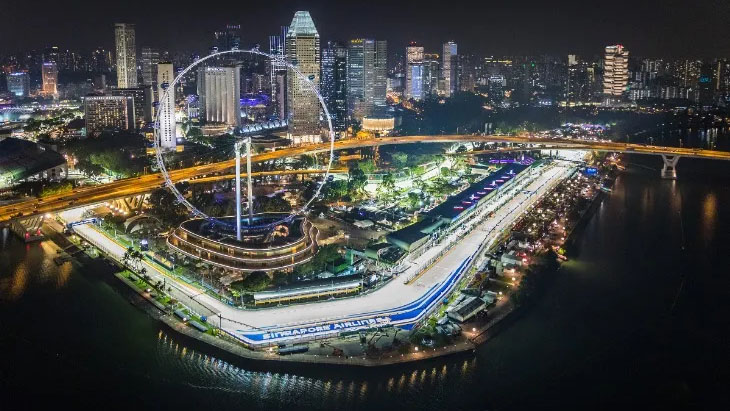 GP de Singapura: BAND/RBATV exibem a 17ª etapa de Fórmula 1