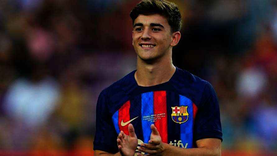 Gavi, do Barcelona, é eleito Golden