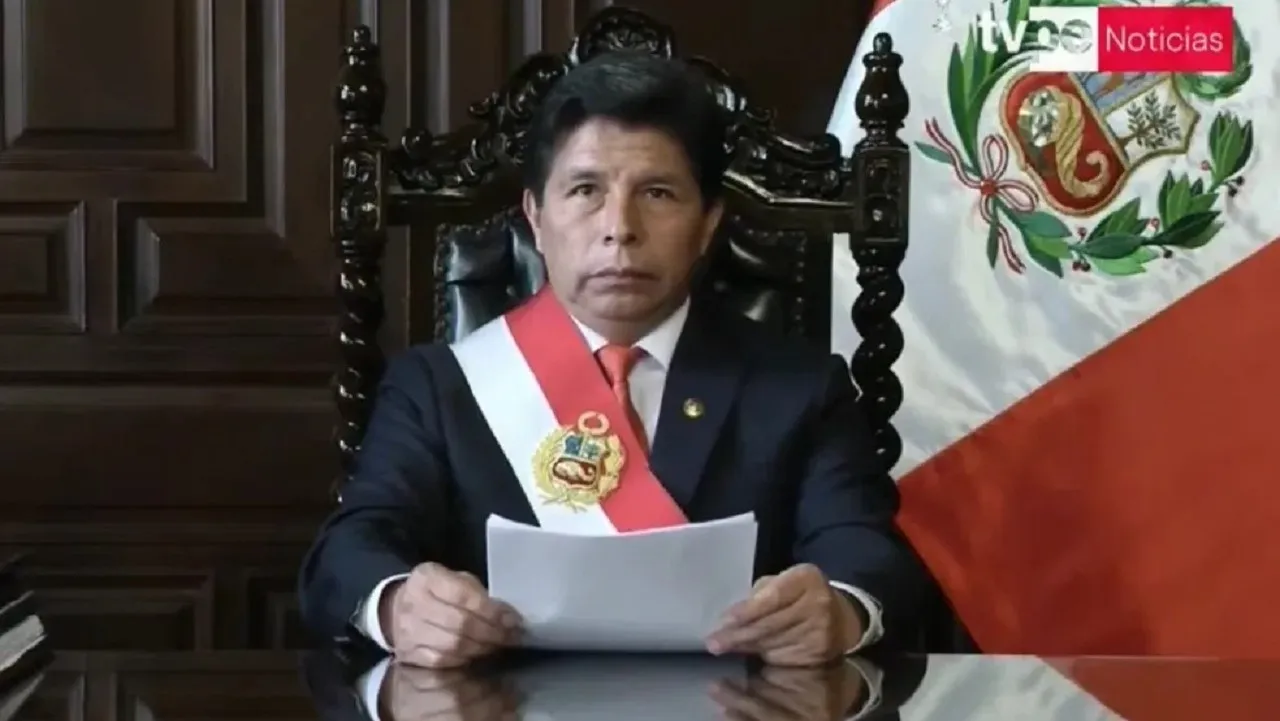 Presidente peruano Pedro Castillo: crise política