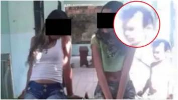 Segundo a família, esse menino não estava ali