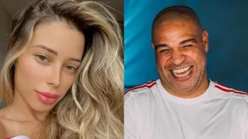 Micaela Mesquita e Adriano, o imperador