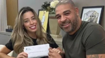 Adriano e Micaela: casal se separou 24 dias após casamento