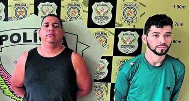 O ex-PM e outro suspeito foram presos pela polícia