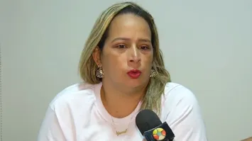 Eliene Fontes é mãe de Yasmin