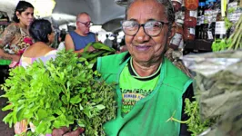 Nazaré dos Santos Coelho, 76 anos, Erveira. Trabalha a 57 anos no ver-o-peso.