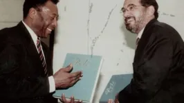 Gilmar Mendes atuou ao lado de Pelé no governo FHC. Na época, o atual ministro do STF era o advogado-geral da União.