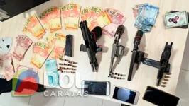 Todo material apreendido foi apresentado na Delegacia de Polícia Civil do município de Jacundá