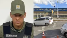 PM Guilherme Barros atirou contra a esposa grávida e contra colegas em Batalhão da Polícia Militar