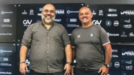 Agnaldo de Jesus, o "Seu Boneco", foi apresentado como novo coordenador técnico do Leão Azul pelo presidente do Remo, Fábio Bentes