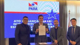 Helder Barbalho, sancionou a lei que institui o Mês da Escola Bíblica de Férias