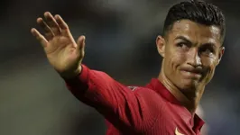 O jogador da seleção portuguesa, Cristiano Ronaldo.