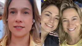 Fernanda Gentil está no Qatar com a esposa, Priscila Montadon