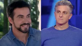 O padre Fábio de Melo protagonizou um momento hilário no programa do Huck