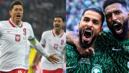 Polônia e Arábia Saudita se enfrentam pela Copa do Mundo