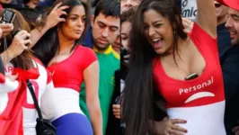 Larissa Riquelme ficou famosa após beleza atrair atenção nas redes sociais