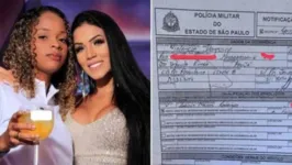 MC Dricka e Larissa Novais.