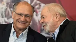 Lula e o vice Geraldo Alckimin