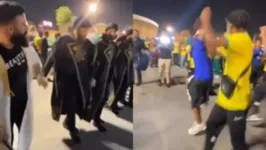 Brasileiros chamam árabes para duelos de dança nas ruas de Doha, no Catar
