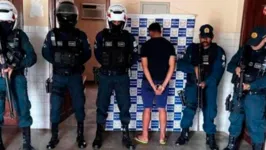 Mateus de Oliveira Soares foi preso em atitude suspeita