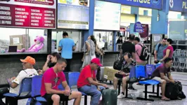 Dependendo do destino, as passagens no terminal variam de R$ 13 a R$ 140